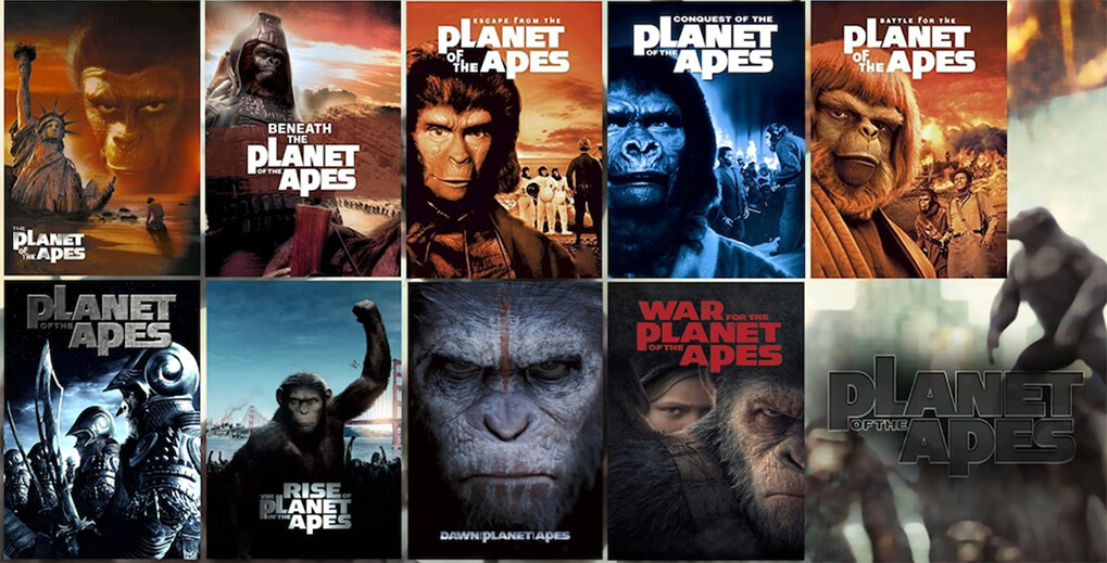 All Of The Apes Movies in Order Misery on Broadway